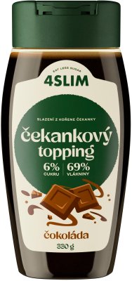4Slim Čekankový topping příchuť čokoláda 330g
