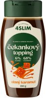 4Slim Čekankový topping slaný karamel 330g