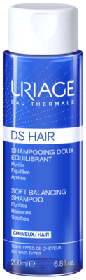 Uriage DS Hair Balancing Shampoo jemný zklidňující šampon 200 ml