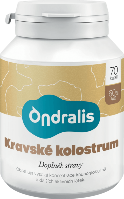 Ondralis kravské kolostrum 70 kapslí