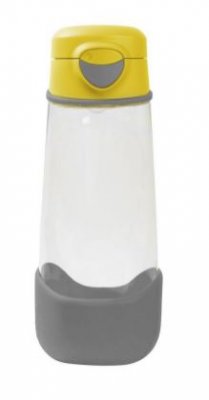 B.box Sport lahev na pití žlutá/šedá 600ml