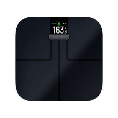 Garmin Index S2 Black - chytrá váha (černá barva)