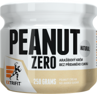 Extrifit Peanut Zero natural 250g