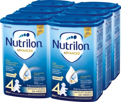 Nutrilon 4 Advanced Vanilla batolecí mléko 6 x 800 g