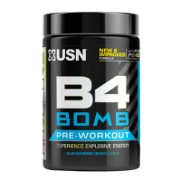 USN B4 Bomb Extreme modrá malina 300g