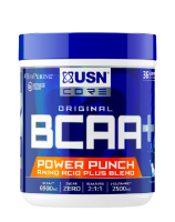 USN BCAA Power Punch modrá malina 400g