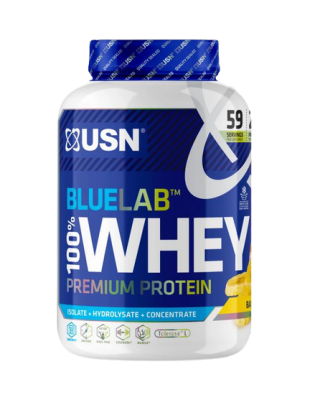 USN BlueLab 100% Whey Protein Premium banán 2000g