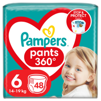Pampers Active Baby Pants Kalhotkové plenky vel. 6, 14-19 kg, 48 ks