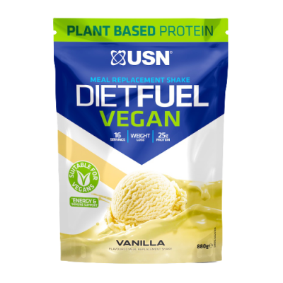 USN Diet Fuel Vegan vanilka 880g