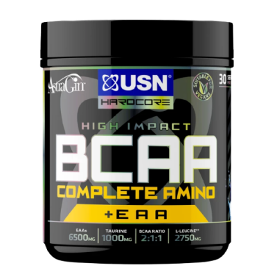 USN BCAA Complete Amino modrá malina 400g