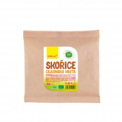 Wolfberry Skořice cejlonská mletá BIO 150g