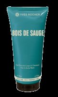 Yves Rocher Sprchový gel na tělo a vlasy Bois De Sauge 200 ml