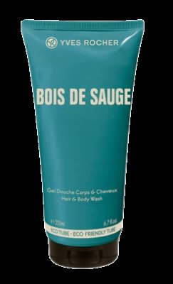 Yves Rocher Sprchový gel na tělo a vlasy Bois De Sauge 200 ml