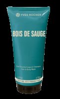Yves Rocher Sprchový gel na tělo a vlasy Bois De Sauge 200ml
