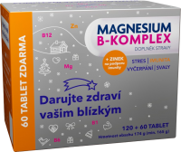 Magnesium B-komplex Dárková balíček 120+60 tablet