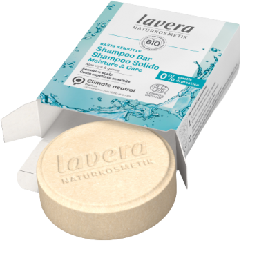 Lavera Basis Tuhý šampon Moisture & Care 50g