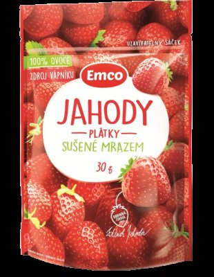 Emco Mrazem sušené jahody 30g