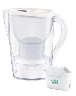 Brita Marella Cool Memo, 3x filtr MX PRO, Filtrační konvice, bílá 2.4 l