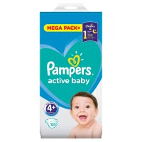 Pampers Active Baby Mega Pack S4+ 120ks