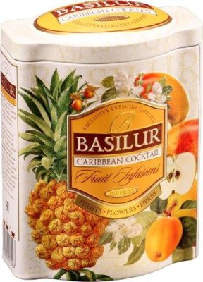 BASILUR Fruit Caribbean Coctail plech 100g