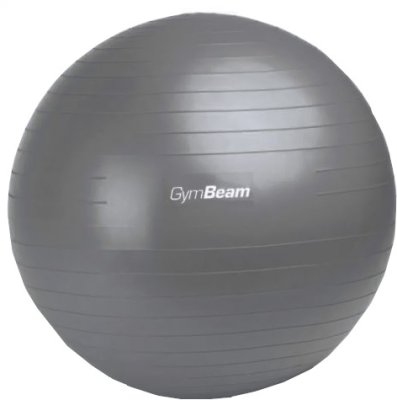 II. jakost Fit míč FitBall 65 cm - GymBeam - grey