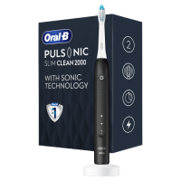 Oral-B Pulsonic Slim Clean 2000 Elektrický sonický zubní kartáček černý
