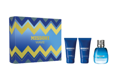 Missoni Wave Set Eau de Toilette 50ml + After Shave Balm 50ml + Bath&Shower Gel 50ml 3 ks