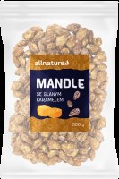 Allnature Mandle slaný karamel 500g