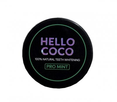 Hello Coco Teeth Whitening Powder Pro Mint 60 g