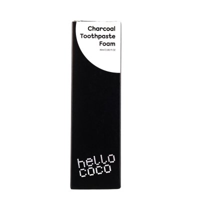 Hello Coco Charcoal Toothpaste Foam