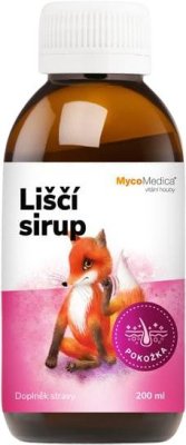 MycoMedica Liščí sirup 200ml MycoMedica Liščí sirup 200ml