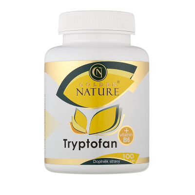 Golden Nature Tryptofan+B6 100 kapslí