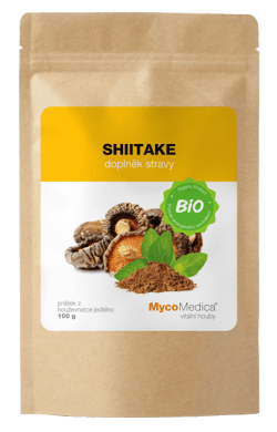 MycoMedica BIO Shiitake prášek 100g
