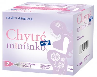 II. jakost Chytré miminko DHA tbl.60+cps.60