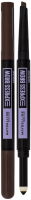Maybelline Tužka a pudr na obočí Express Brow Satin Duo 04 Dark Brown