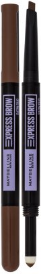 Maybelline Express Brow Satin Duo tužka a pudr na obočí 2v1 Medium Brown 0,71 g