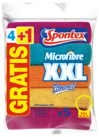 Spontex utěrka z mikrovlákna XXL 4+1ks