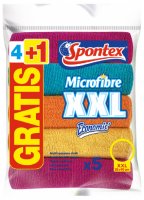 Spontex utěrka z mikrovlákna XXL 4+1ks