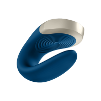 Satisfyer Double Love modrá 1ks