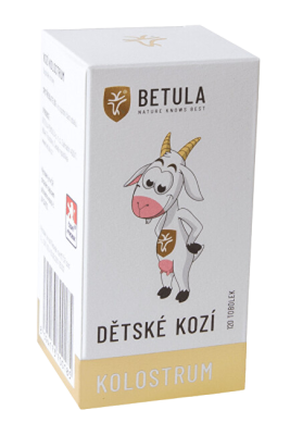 Betula Kozí kolostrum dětské 120 tobolek Betula Kozí kolostrum dětské 120 tobolek