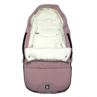 Footmuff vel. S FROSTED Pink Sapphire