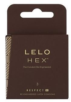 Lelo Hex Condoms Respekt 3ks