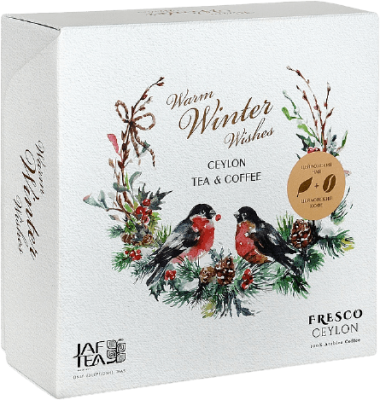 JAFTEA Box Warm Winter Wishes Tea & Coffee zrno 80g