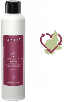 Vitality's Care & Style Volume Objemové pěnové tužidlo pro silné vlasy Volume Mousse 250 ml