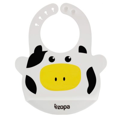 ZOPA Silikonový bryndák, Cow 1ks