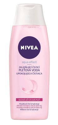 Nivea Pečující pleťová voda pro suchou až citlivou pleť 200 ml