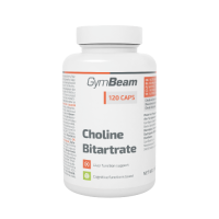 GymBeam Cholin Bitartrát 120 kapslí