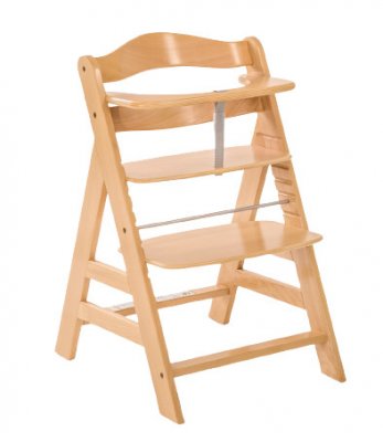 Hauck Alpha+ dřevená židle, natural