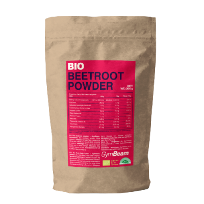 GymBeam BIO Prášek z červené řepy 200g