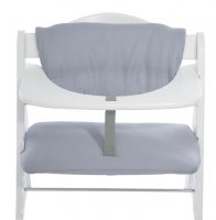 Hauck Polstrování Deluxe k židli Alpha+, Stretch grey